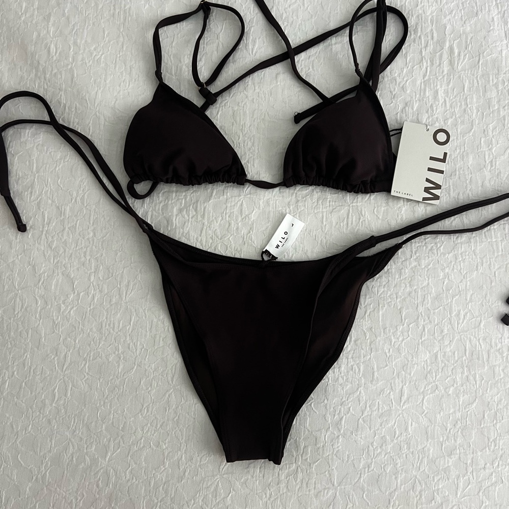 Brown Bikini Set